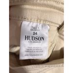 Hudson  Tally Skinny Jeans Cream Beige Size 24 Photo 5