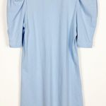 Pomander Place Tuckernuck Stella Dress Mini Periwinkle Blue Puff Sleeves XS Photo 1