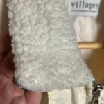 Liz Claiborne  Villager Vest Cream w/ Faux Shearling Collar Size XL Photo 3