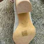 Oasis Gray heel booties size 6.5 Photo 3