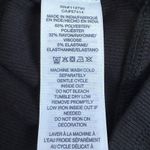 True Religion Cropped Corset Tee L Jet Black Ribbed T Shirt Front Logo New Photo 5