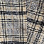 Talbots Long Blazer Jacket Grey Plaid Womens Size 14 Petite 14P 2 Button Preppy Photo 7