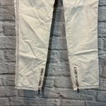 Roberto Cavalli Vintage Y2K  Lace Up Back Ankle Zip White Pants EU 40 (US 10) Photo 4