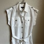 Rag and Bone  Roxanne Cap Sleeve Utility Midi Dress Photo 3