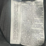 ZARA Pleated Mini Skirt Women's XS Black Vegan Leather Button Accent Photo 5