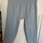 Sweaty Betty  Athlete 7/8 Seamless Workout Leggings Women XL Blue High Rise, NWT Photo 0