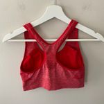 PINK - Victoria's Secret Victoria's Secret PINK Sport Bra Seamless Lightly Line Racerback Red Size Small Photo 6
