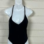 PINK - Victoria's Secret PINK Victoria’s Secret Black One Piece Swimsuit size Small Photo 4