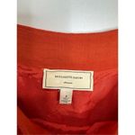 Moulinette Soeurs  Mini Embroidered Jeweled Orange Dress Size 2‎ Photo 4