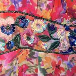 Mac Duggal NWOT  9157 - Floral Print One Shoulder Butterfly Sleeve A Line Gown Photo 5