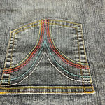 Carolina Blues Vintage Blue Denim Jean Skirt women’s size 14‎ Photo 7