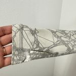 Nike  Pro Dri Fit Women's Cream Grey Geometric Print Half Zip Pullover Top XS Photo 5