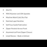 VICI Faux Suede Market Jacket XL NWOT Photo 5