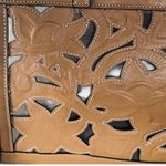 Patricia Nash Leather & Nylon Mesh Tote Photo 9