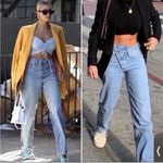 AGOLDE NEW  Women’s Criss Cross Upsized Jeans Photo 4