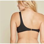 ANDIE NWT  Swim The Wyndwood Top Size XL Black One Shoulder Photo 1