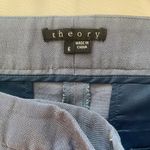 Theory  Light Blue Pleated Dress Pants Sz 6 Photo 8