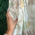 BDG Eva Tie-Front Ruched Strap Trapeze Mini Dress Photo 8