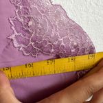 Lavender Sheer Lace Dress, Y2K‎ Fairycore Coquette Soft Girl Balletcore Medium Purple Photo 4