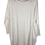 Soft Surroundings Soft‎ Surroundings Classic White Long Sleeve Super Soft Flowy Tee Size 1X Photo 0