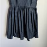 Kate Spade  Kimberly Peter Pan Rhinestone Crystal Collar Denim Dress 12 Photo 5