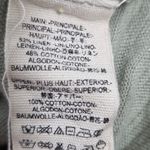 Free People  Sage Green Buttoned Long Sleeve Down Under Henley Top Size M Photo 8