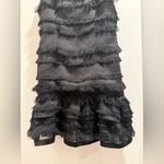 Princess Polly Molina Black mini dress with ruffles Size 0 Photo 3