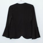 Alex & Olivia Bell Sleeve Black Blazer Women's Size Small Photo 5