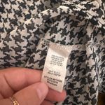 Newbury Kustom  EUC Elegant Houndstooth Top with burgundy Bow Photo 3