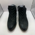 Free People  Southern Cross Black Leather Cutout Booties size 40 US 9-9.5 Photo 1