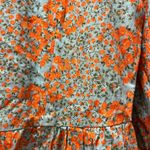 Roller Rabbit Womens  derby orange blue floral dress tunic Photo 1
