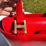 MCM RED SMALL TOTE BAG Photo 7
