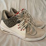 Jordan First Class White Cement Shoes Size 8 AJ7312-116 White, Red And Black Photo 0