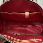 Dooney & Bourke Smoke Gray Leather Carley Madeline Satchel Bag Photo 12