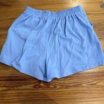 Elegant Blue and White Sleeveless Short Set Size L Photo 10