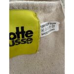 Charlotte Russe Y2K Cream 100% Cotton Canvas Handbag Shoulder Purse Ruffle Boho Photo 7