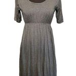 Soma  Soft Jersey Hi Low Dress Size Small Stretchy Black White Photo 0