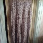 Chadwick's  womens 2x linen rayon blend maxi floral print sleeveless dress Photo 4