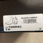 G by Guess  Women's Black Velvet Tammie Ankle Booties 9 Photo 5