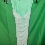 ZARA Chic Green Sleeveless Bodycon Mini Dress size XS Photo 2