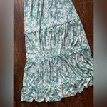 No Boundaries NoBo Long Flower Pattern Spaghetti Strap Dress Size LG 11/13 Photo 2