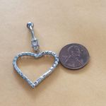 New heart belly button dangler Photo 1