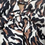 Aqua Green Women's Animal Print One Piece Halter Swimsuit - Size Large - NWT Photo 7