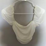 Princess Polly White Tulle Top Photo 1