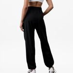 Athleta Black Rise Nylon Jogger Pants Photo 2
