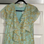 Sachin + Babi  Anthropologie Annemarie Ruffle Neckline Maxi Dress Photo 3