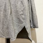 Joan Vass rib knit sweater grey heathered :Box001: Photo 6