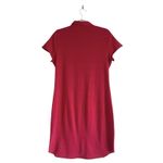 Frank & Eileen Lauren polo dress Red Sz Medium Heritage Jersey Classic Chic Photo 5