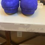 Brian Atwood PURPLE FONTANNE STILETTO PLATFORM SUEDE PUMPS SIZE 7 Photo 3