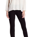 Joie  Annissa Black Ponte Legging Pants Skinny Size 12 Photo 0